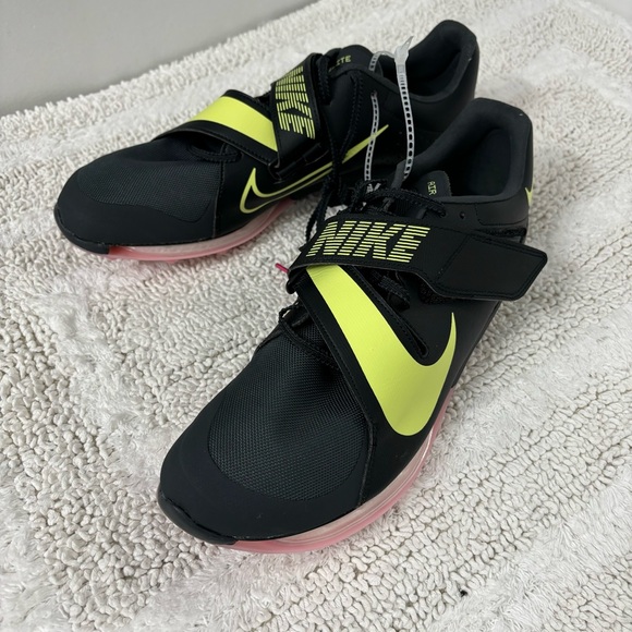 Men's 10 Nike Air Zoom LJ Elite Track & Field Long Jumping Spikes CT0079-001 - Picture 5 of 16